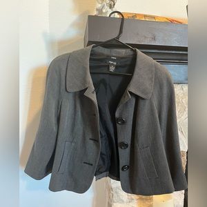 Black Half Sleeve Jacket